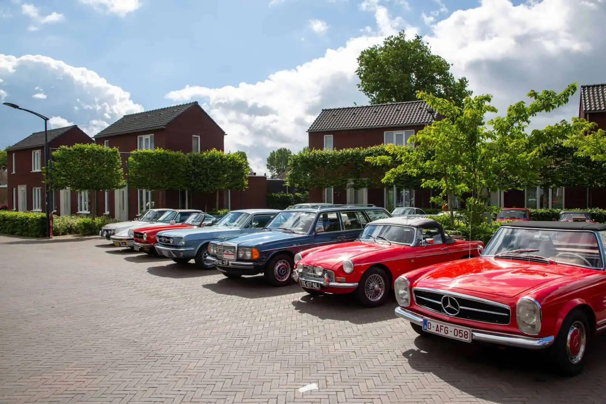 Appels en Peren rit Classic Vehicle Club Zeeuws Vlaanderen